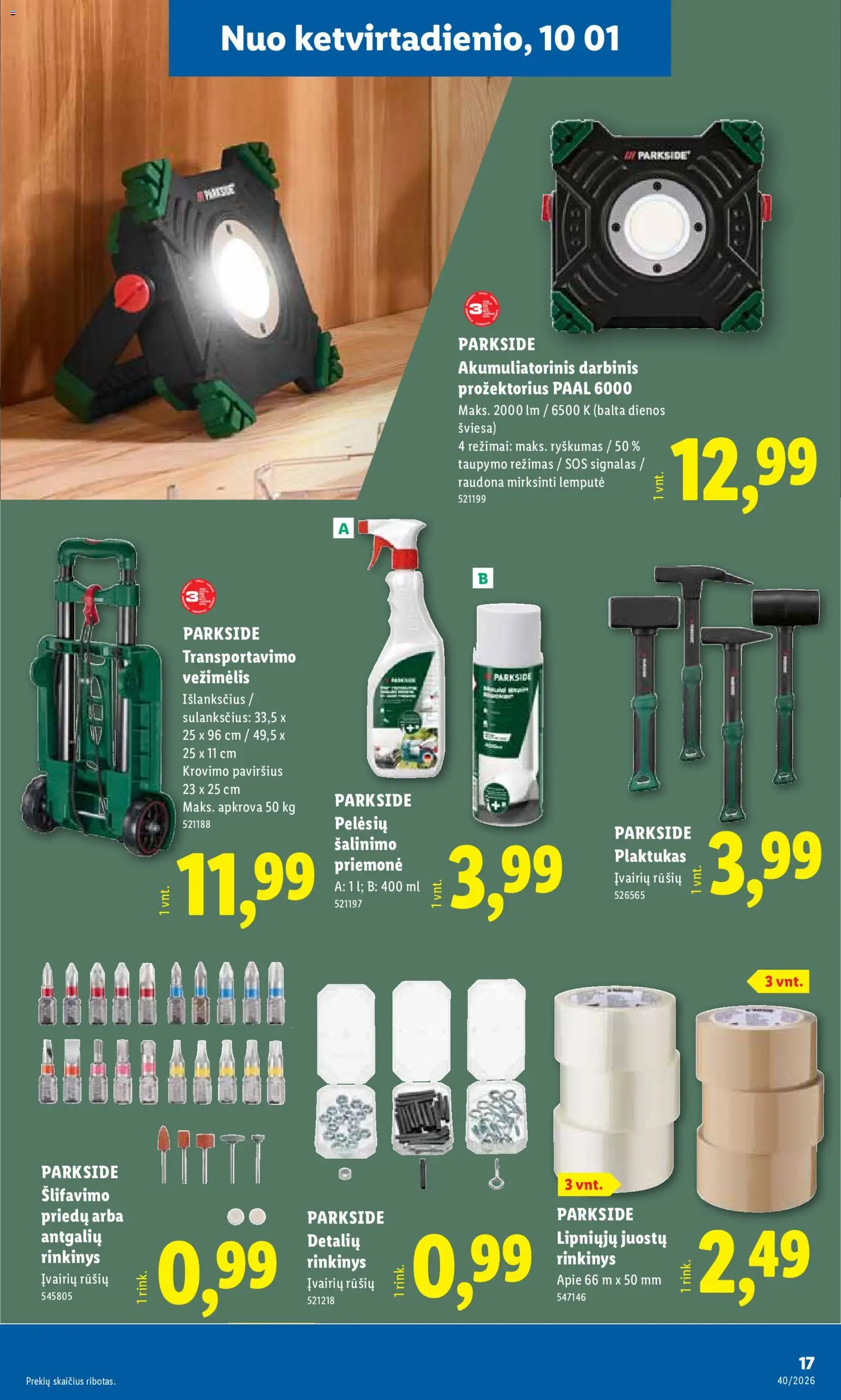 LIDL akcijos nuo 2026.09.28 | Puslapis: 17