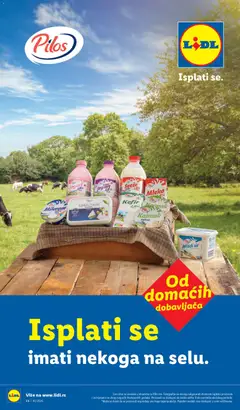 Sveže mleko 2,8%, Sveže mleko 2,8% - pregled Lidl kataloga - važi od 08.10.2026 | Strana: 26 | Proizvode: Namaz, Mleko, Sir, Jogurt
