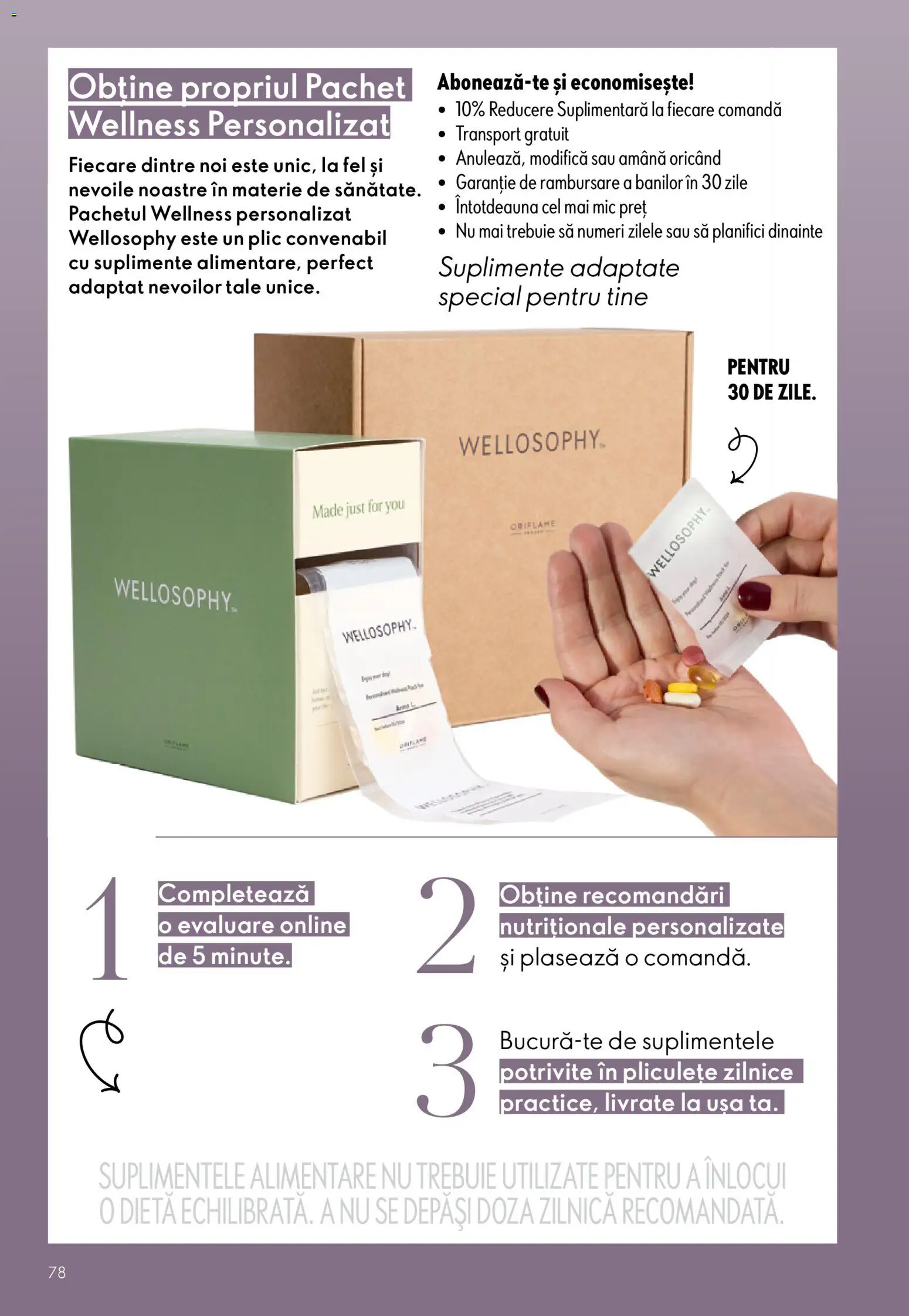 Noul catalog Oriflame – valabil de la 17.06.2026 | Pagină: 78