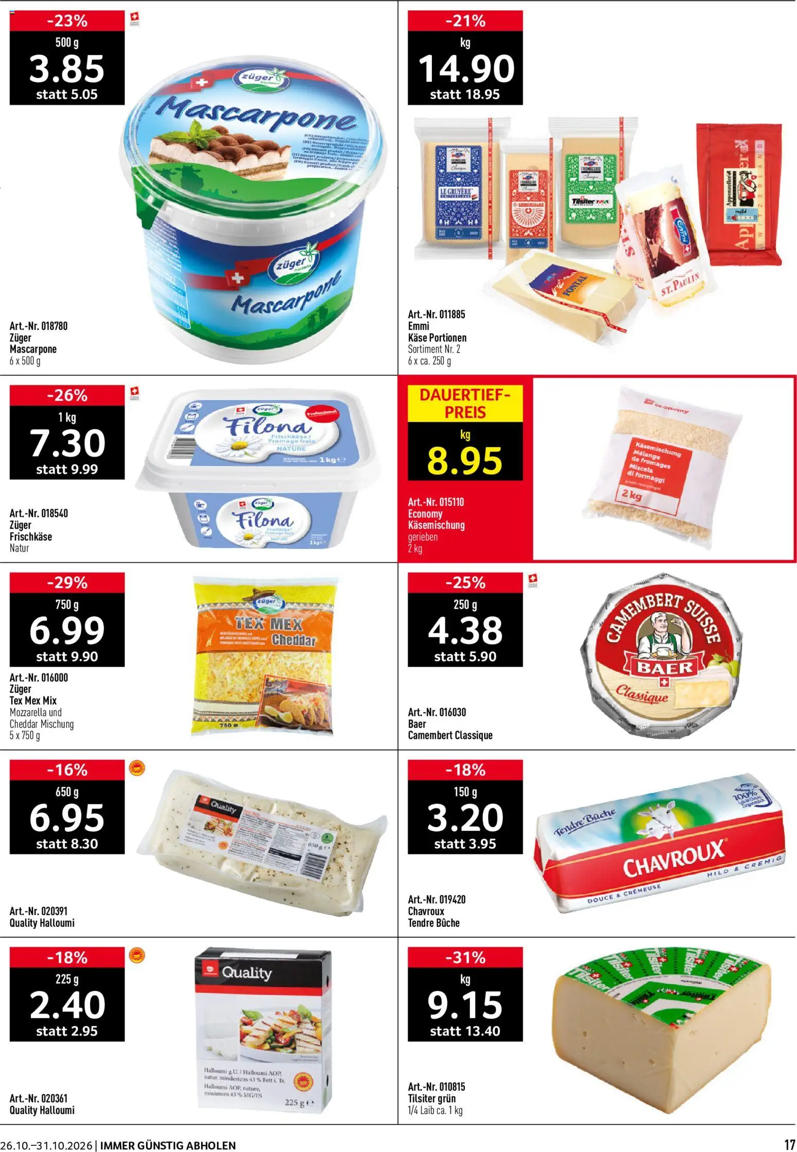 Prodega aktionen – gültig ab 26.10.2026 | Seite: 17