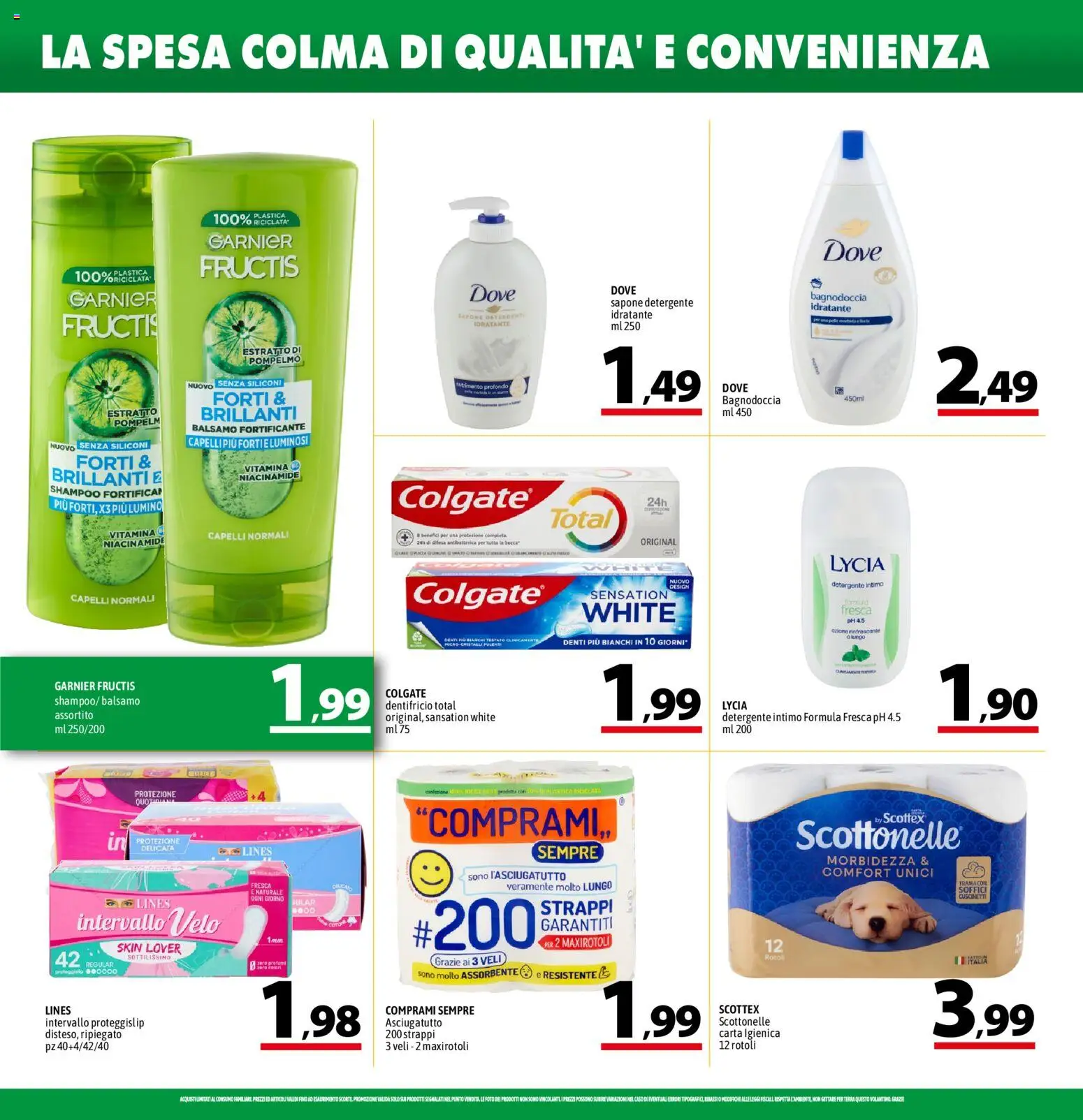 Volantino A&O del 20/08/2026 | Pagina: 14 | Prodotti: Balsamo, Sapone, Detergente intimo, Asciugatutto