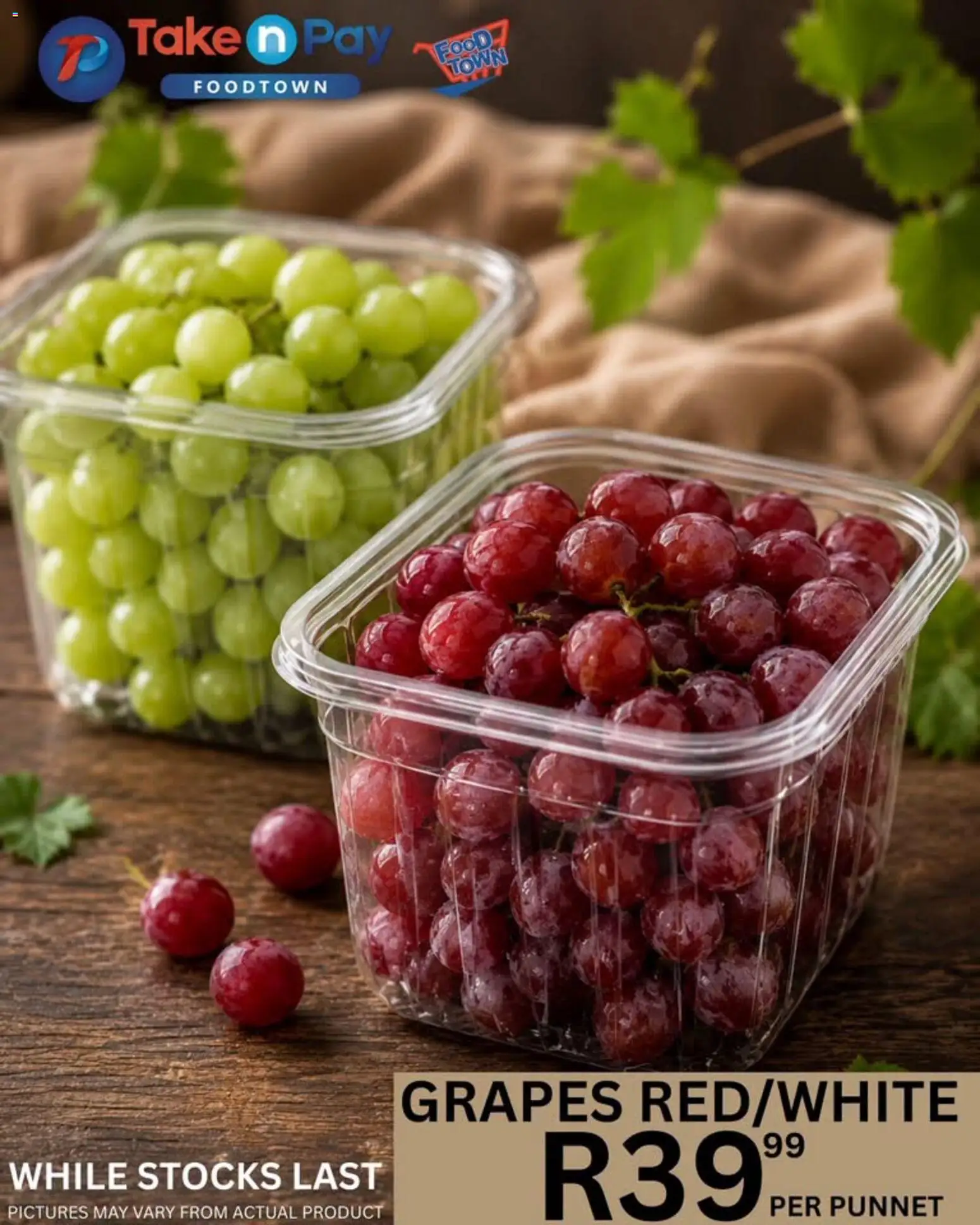 New Take n Pay catalogue – valid from 28/07/2026 | Page: 3 | Products: Grapes