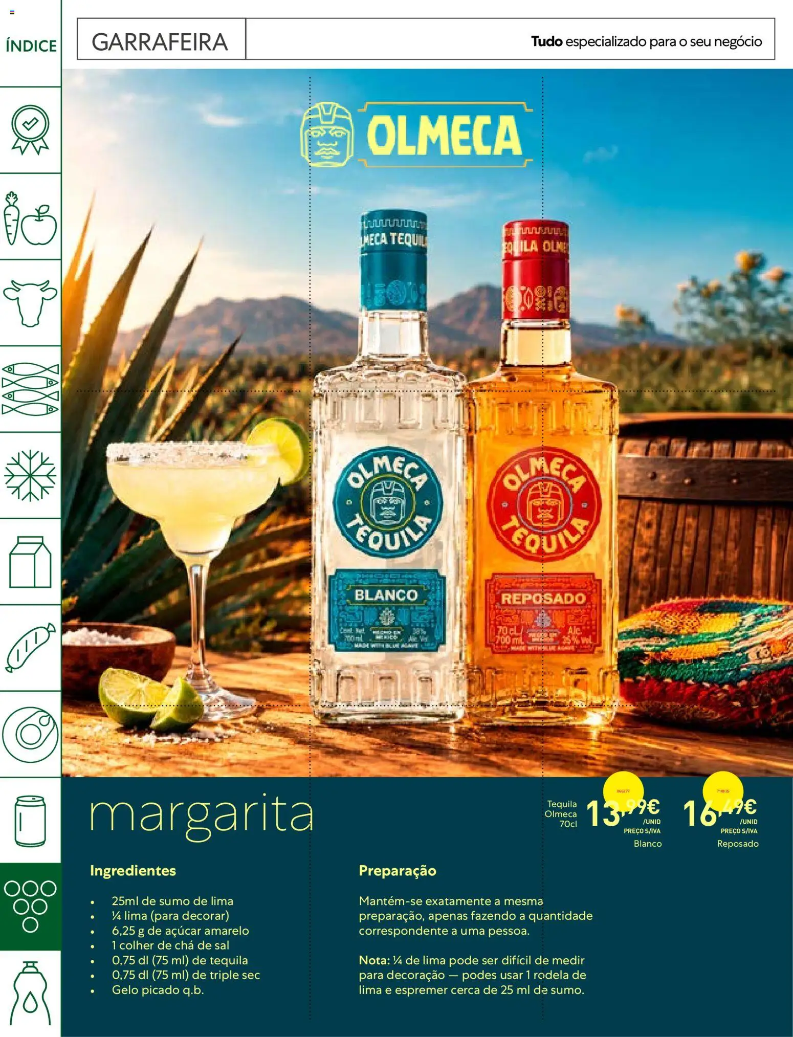 Recheio folheto Horeca │ válido de 13/10/2026 | Página: 26 | Produtos: Sal, Gelo, Sumo, Triple Sec