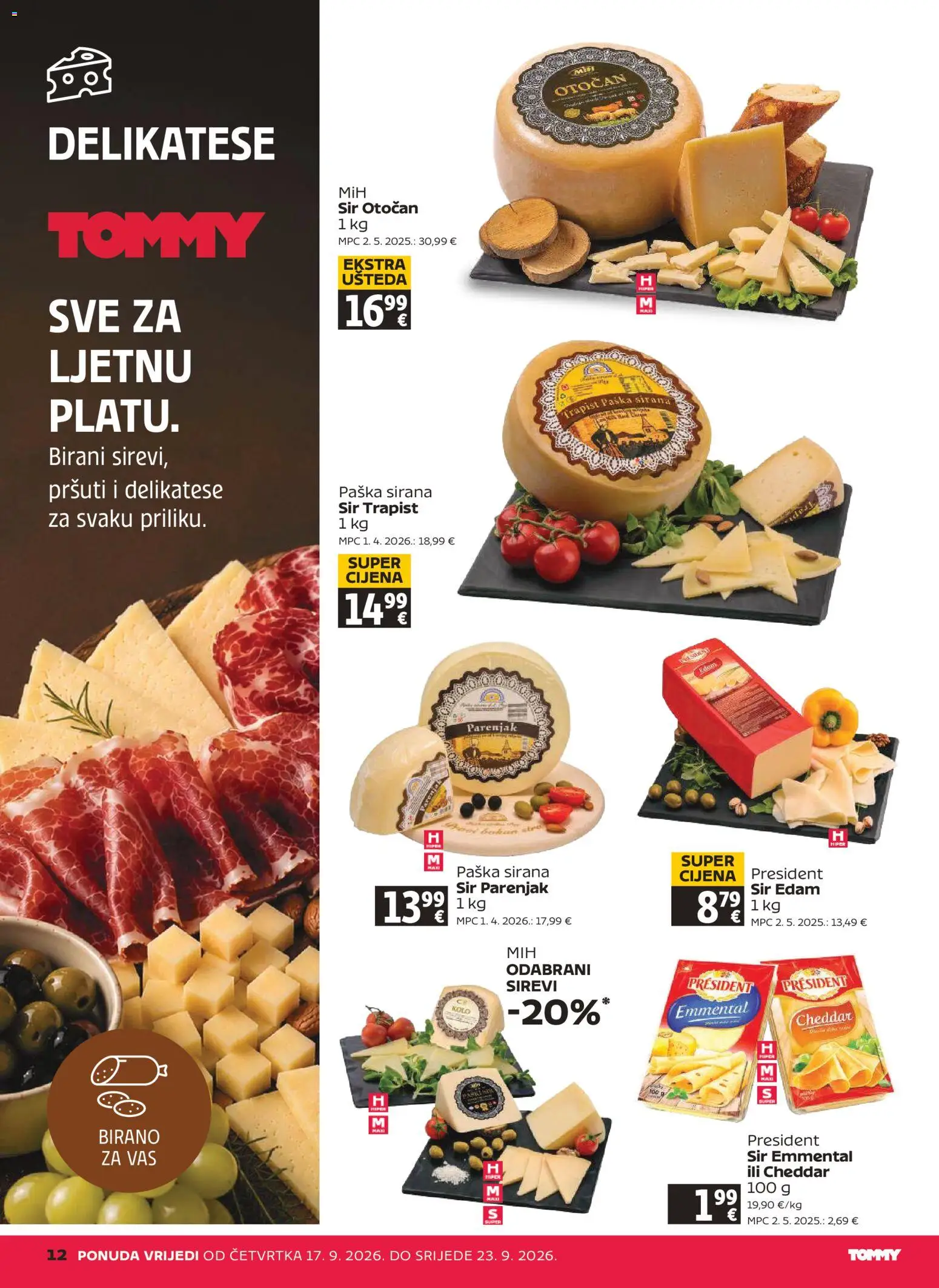 Tommy katalog | vrijedi od 17.09.2026 | Stranica: 12