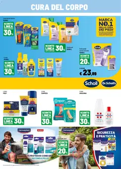 Anteprima del volantino Iper volantino Bellezza D'Estate valido a partire dal 03/07/2026 | Pagina: 4 | Prodotti: Crema, Deodorante, Cerotti, Scarpe