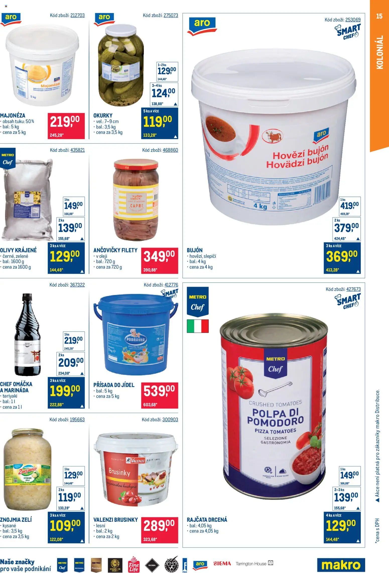 Makro leták - Gastronomie od 01.07.2026 | Strana: 15