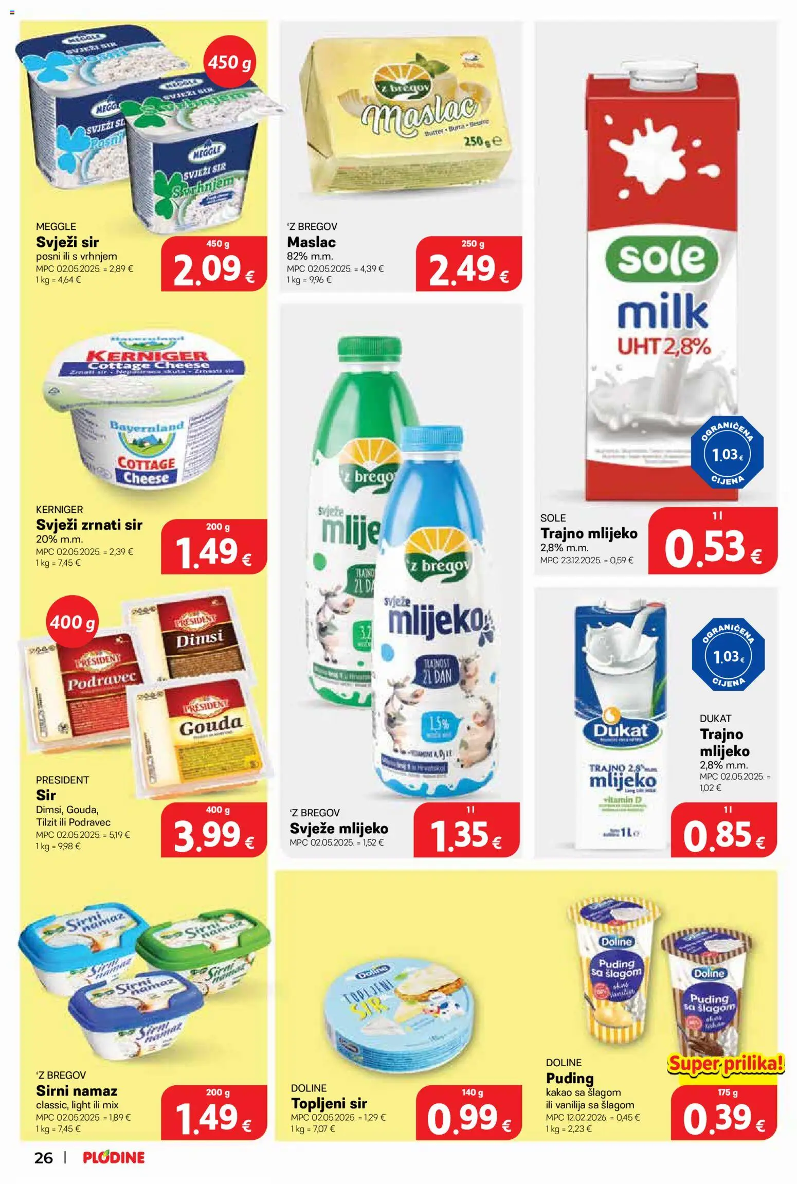 Plodine katalog | vrijedi od 24.06.2026 | Stranica: 26