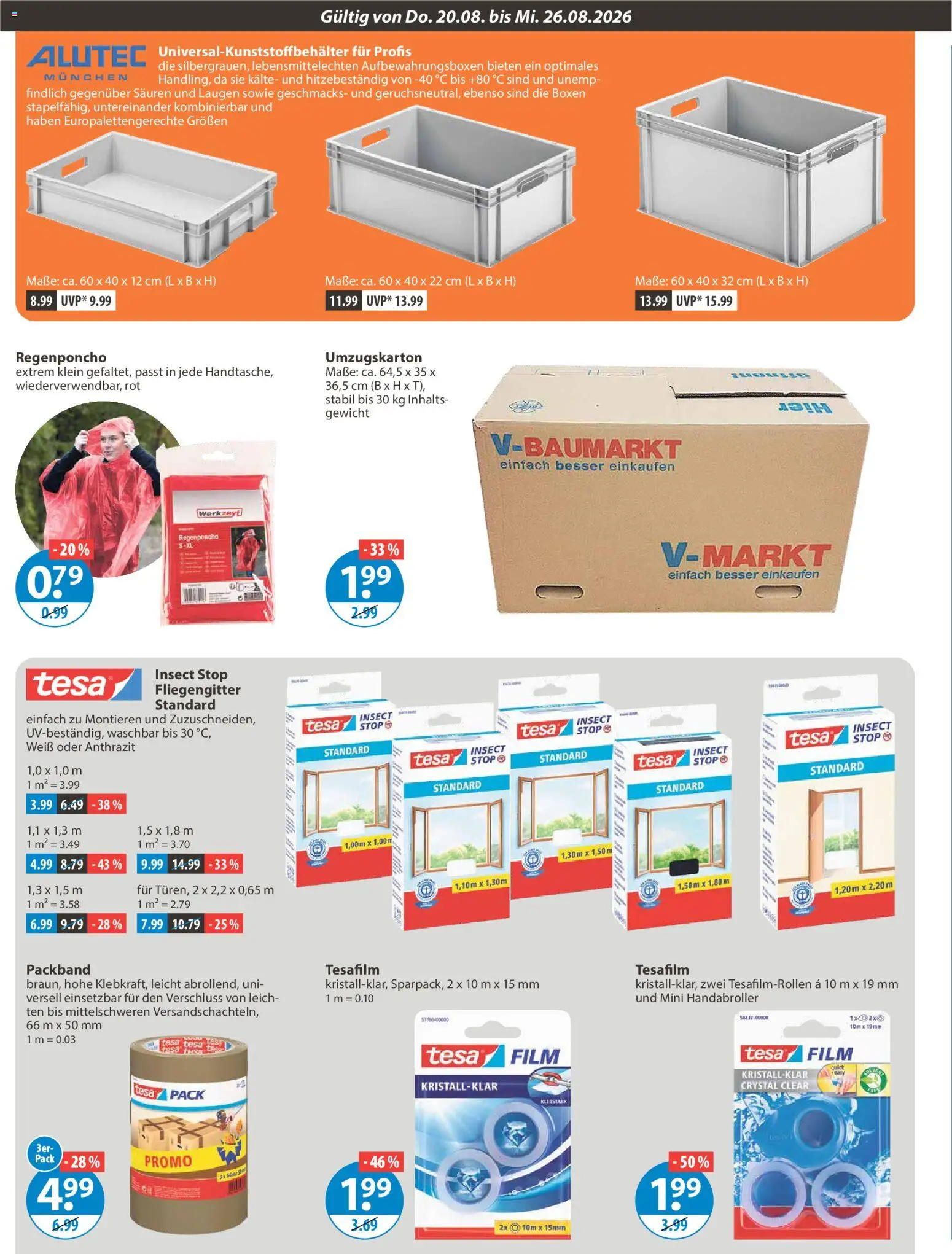 V-Markt Angebote – gültig ab 20.08.2026 | Seite: 12 | Produkte: Gewicht