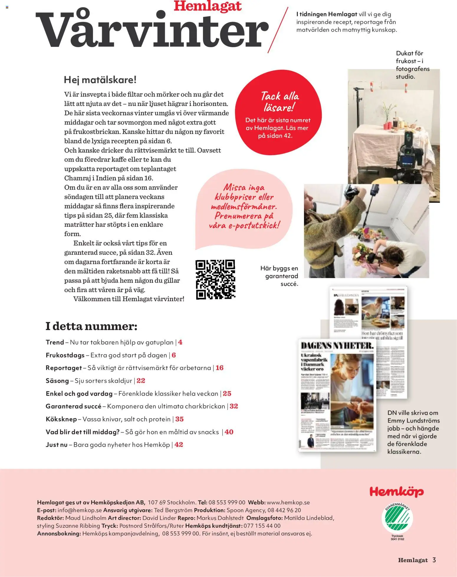 Hemköp reklamblad aktuell från 30/09/2026 | Sida: 3 | Produkter: Kaffe, Te, Nyheter, Protein