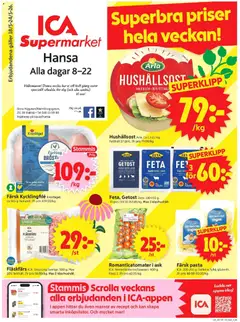 ICA Supermarket - Malmö - Förhandsvisning av reklamblad från butik ICA Supermarket aktuell från 18.05.2026
