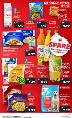 Náhled letáku Kaufland Německo Black Friday od 07.05.2026 | Strana: 25 | Produkty: Vegan, Ayran, Forma, Nasi goreng