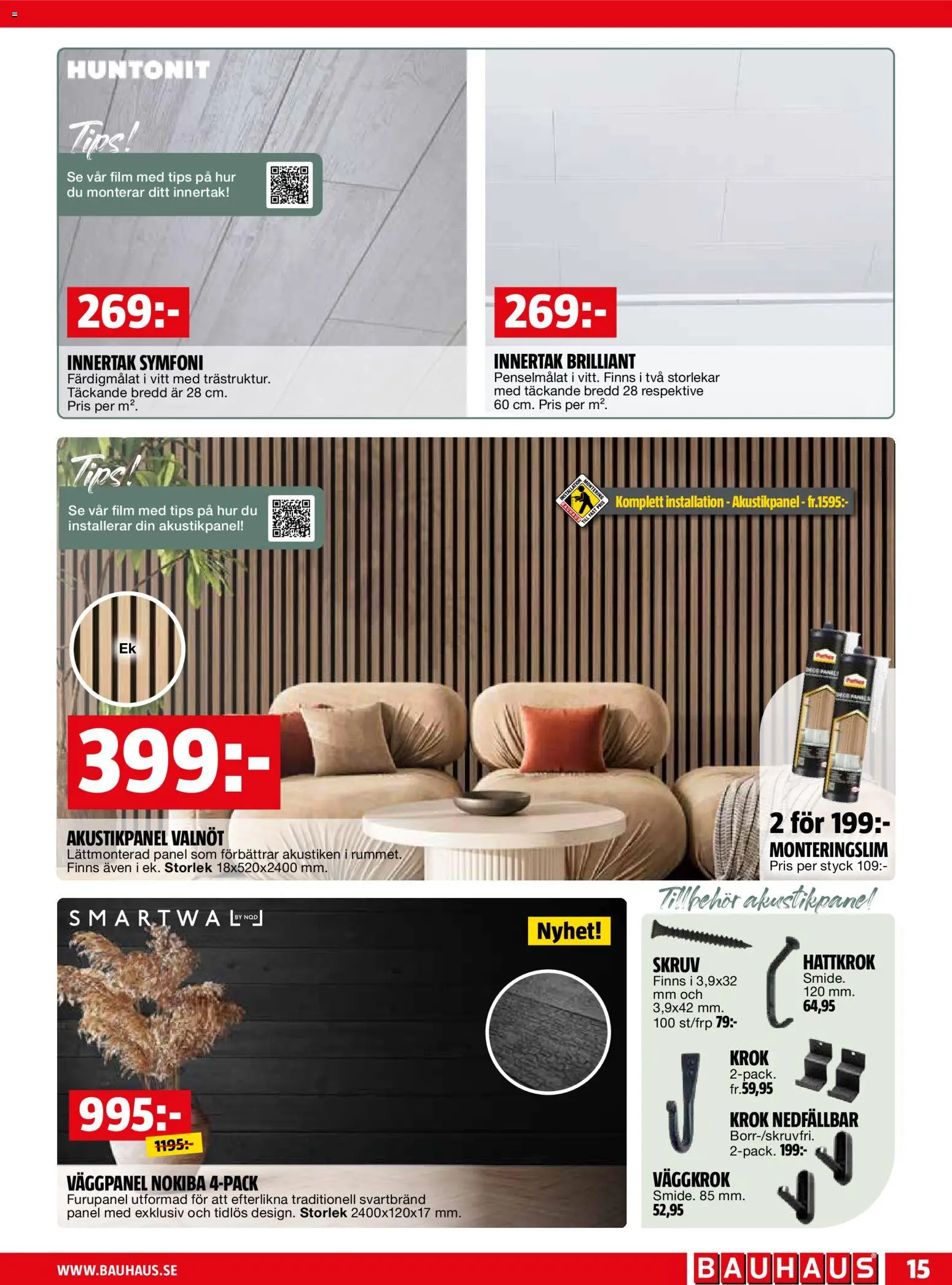 Bauhaus reklamblad aktuell från 28/09/2026 | Sida: 15