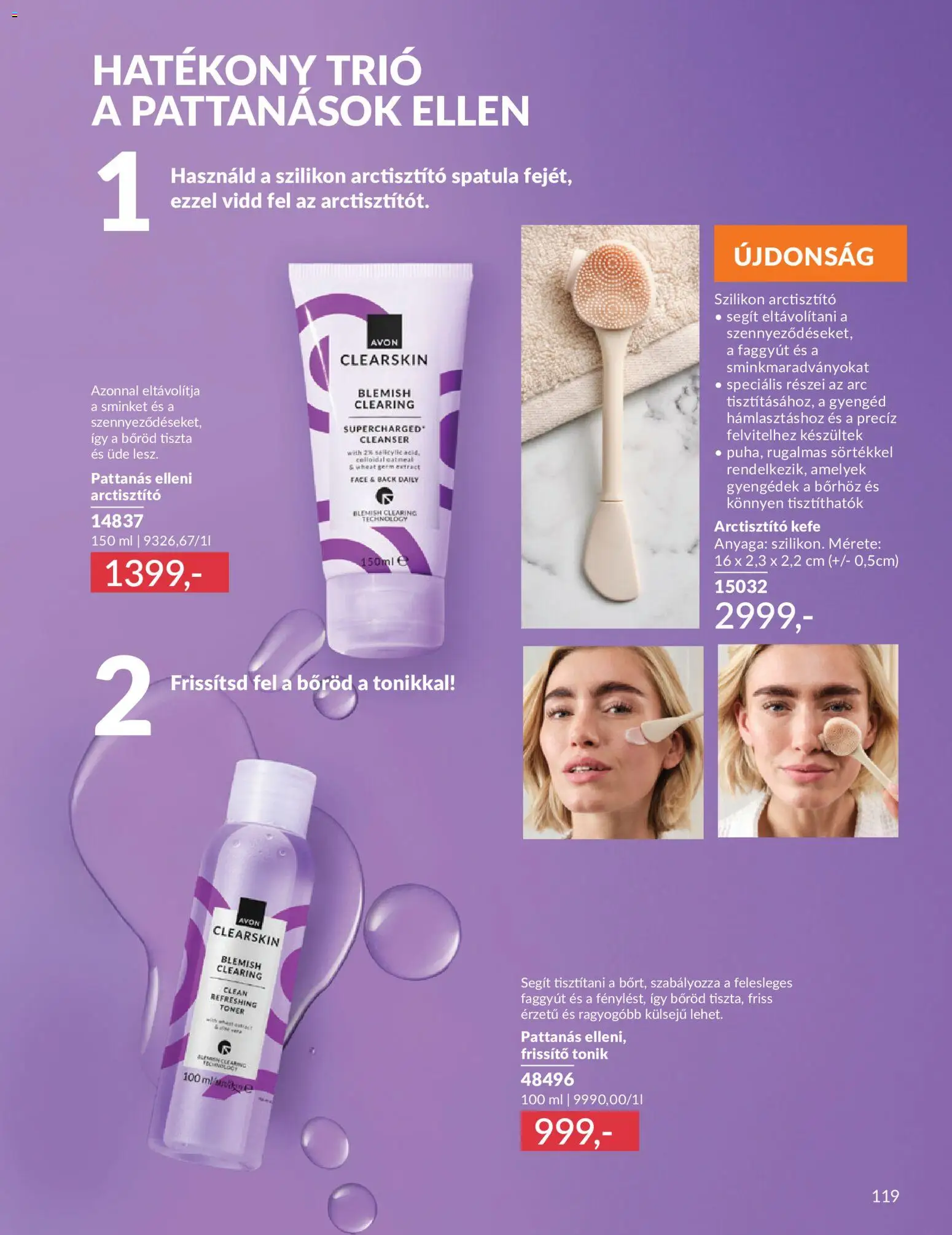 Avon akciós ujság - amely érvényes a következő dátumtól: 01.05.2026 | Oldal: 141 | Termékek: Kefe