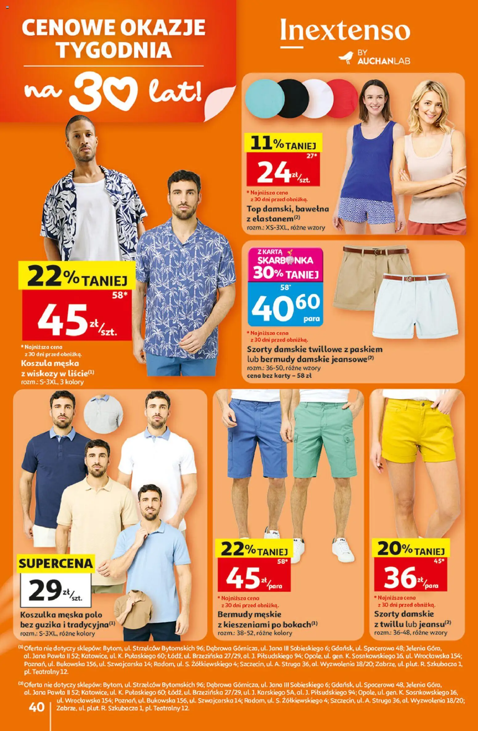 Auchan gazetka - 30 Lat Hipermarket od 05.06.2026 | Strona: 40