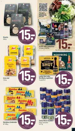 Sushi- eller pokevarer, 14-500 g/150 ml gyldig fra 26.05.2026 | Side: 7 | Produkter: Ost, Mel, Paprika, Asparges