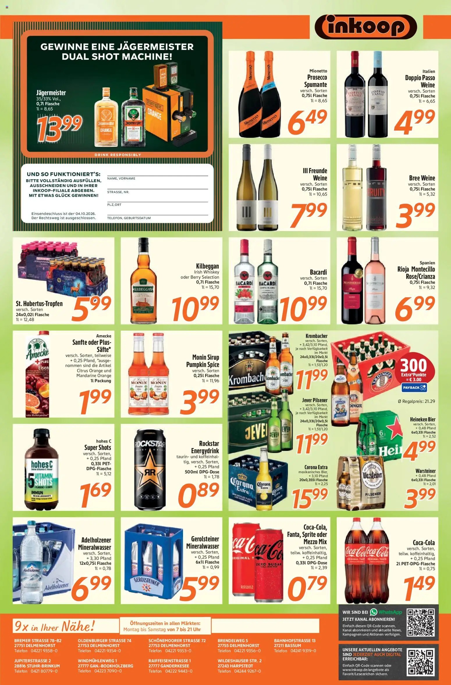 Inkoop Prospekt – gültig ab 28.09.2026 | Seite: 7 | Produkte: Bier, Bree, Zucker, Krombacher