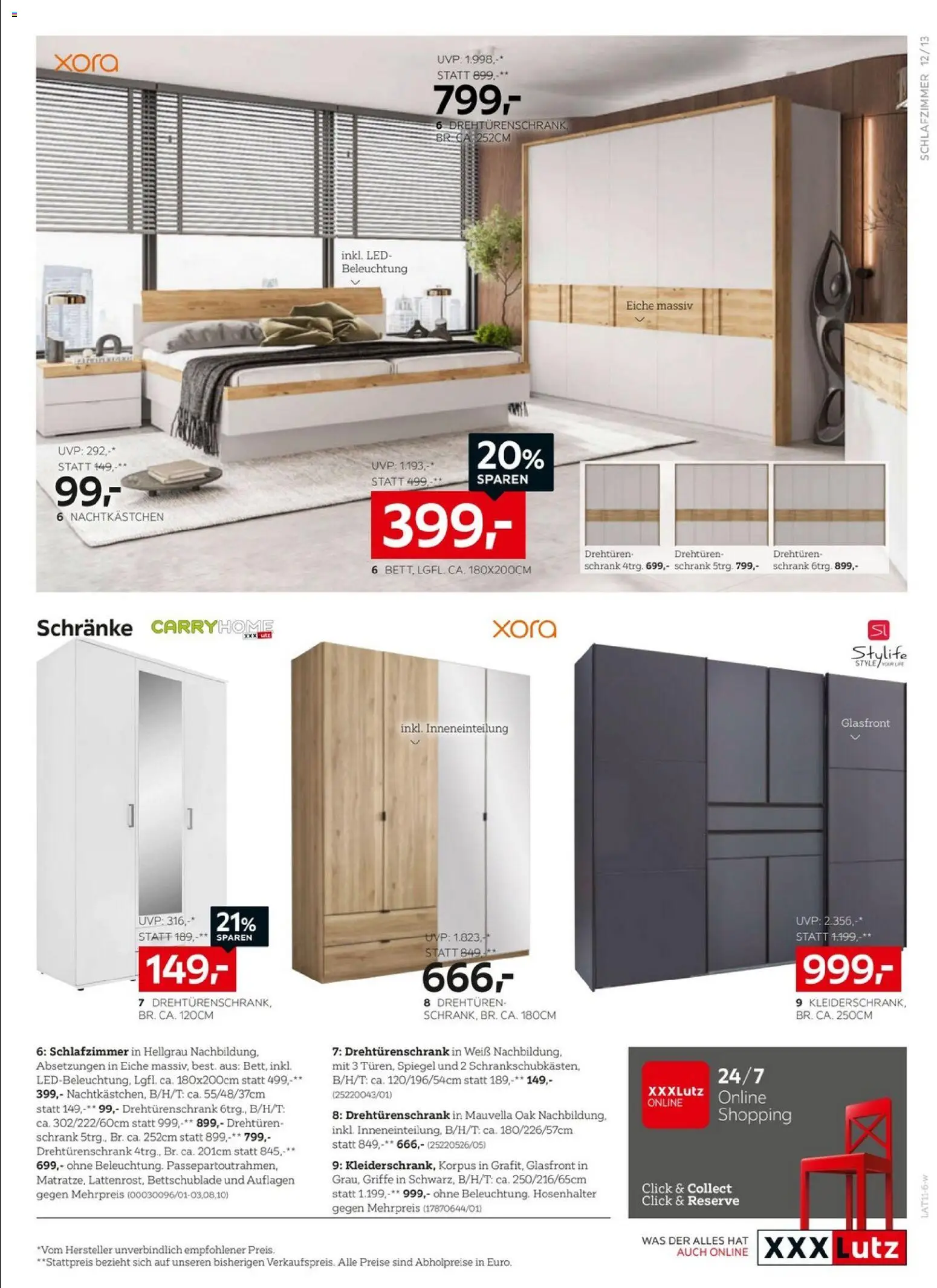 XXXLutz - Black Friday gültig ab 27.10.2026 | Seite: 12 | Produkte: Schrank, Spiegel