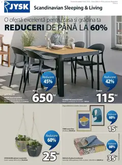 Ofertele JYSK valabile de la 27.05.2026