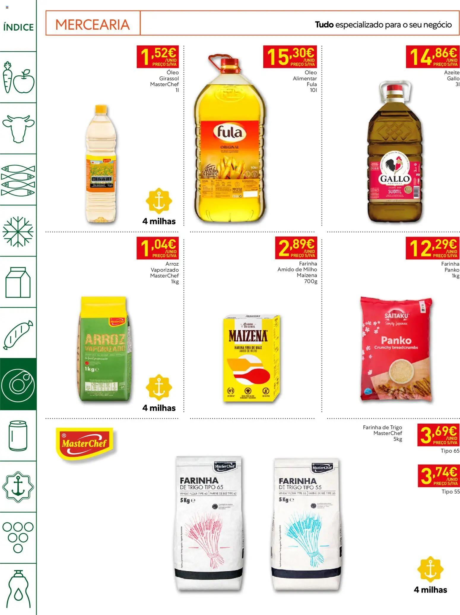Recheio folheto Horeca Madeira │ válido de 13/10/2026 | Página: 14 | Produtos: Azeite, Mercearia, Óleo, Farinha