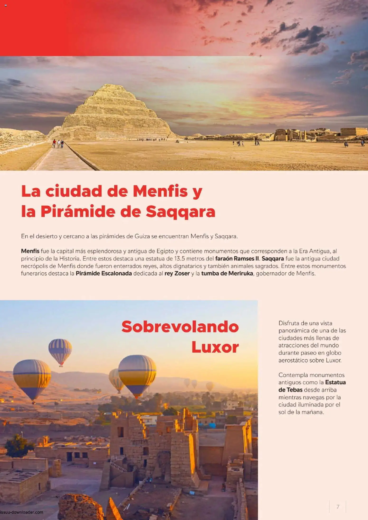 Halcón Viajes Egípto │ válido desde el 06/07/2026 | Página: 7