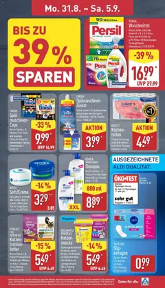 Aldi Prospekt ab 31.08.2026 gültig | Seite: 11 | Produkte: Mixer, Toaster, Obst, Home creation