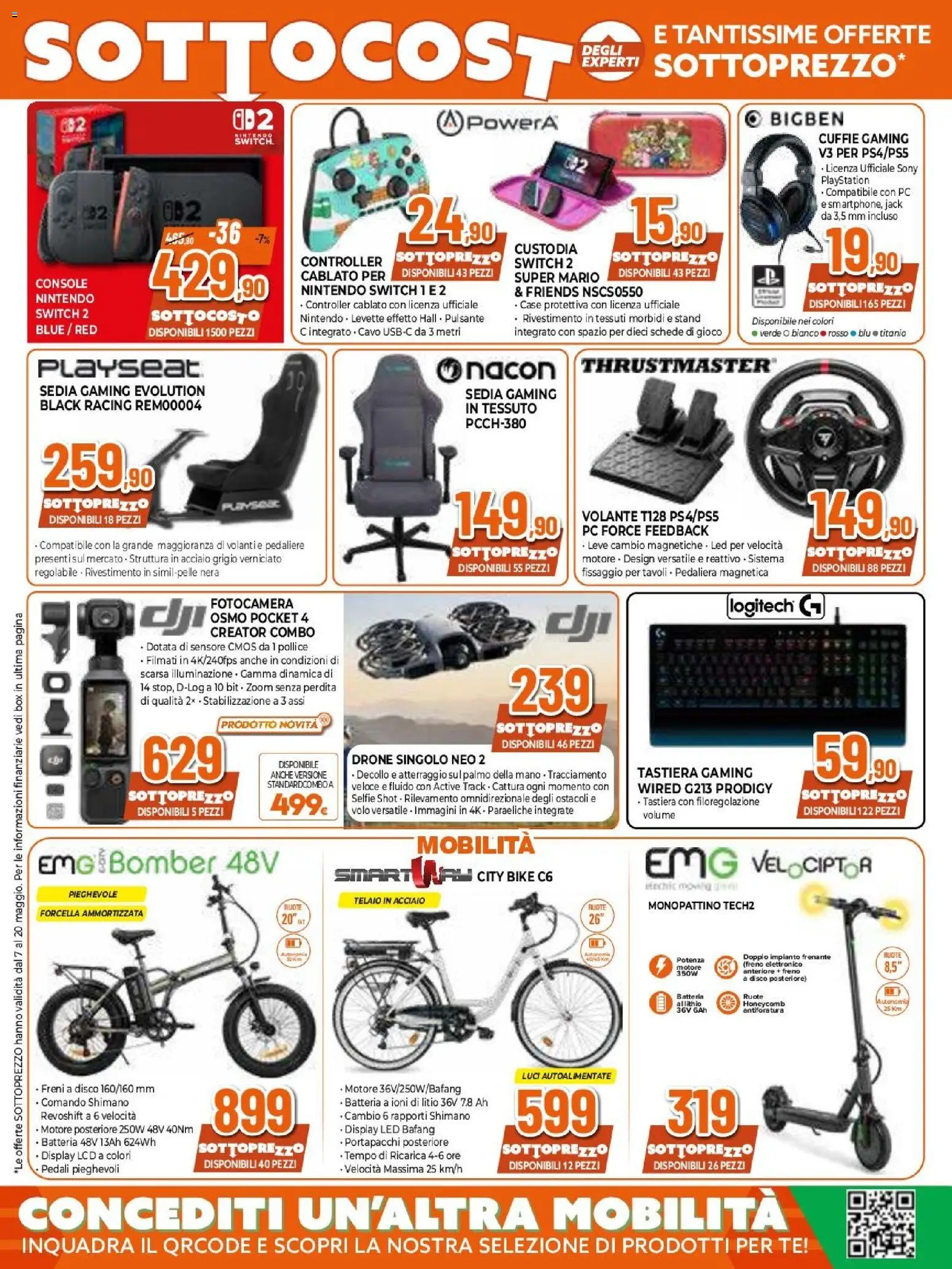 Volantino Expert del 07.05.2026 | Pagina: 14 | Prodotti: Tè, The, Tastiera, Fotocamera