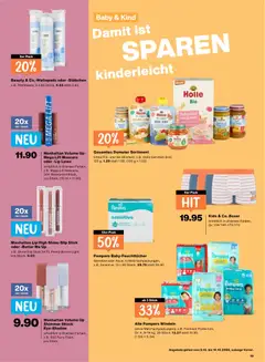 Manhattan Volume Up-Mega Lift Mascara oder -Lip Latex, erhältlich in diversen Farben, z.B. Mega Lift Mascara, 004 Waterproof Black, pro Stück, (10 ml = 11.90) ab 08.10.2026 gültig | Seite: 19 | Produkte: Butter, Slip, Boxer, Mascara