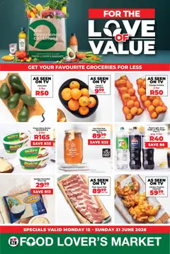 Food Lover's Market specials catalogue – valid from 15.06.2026