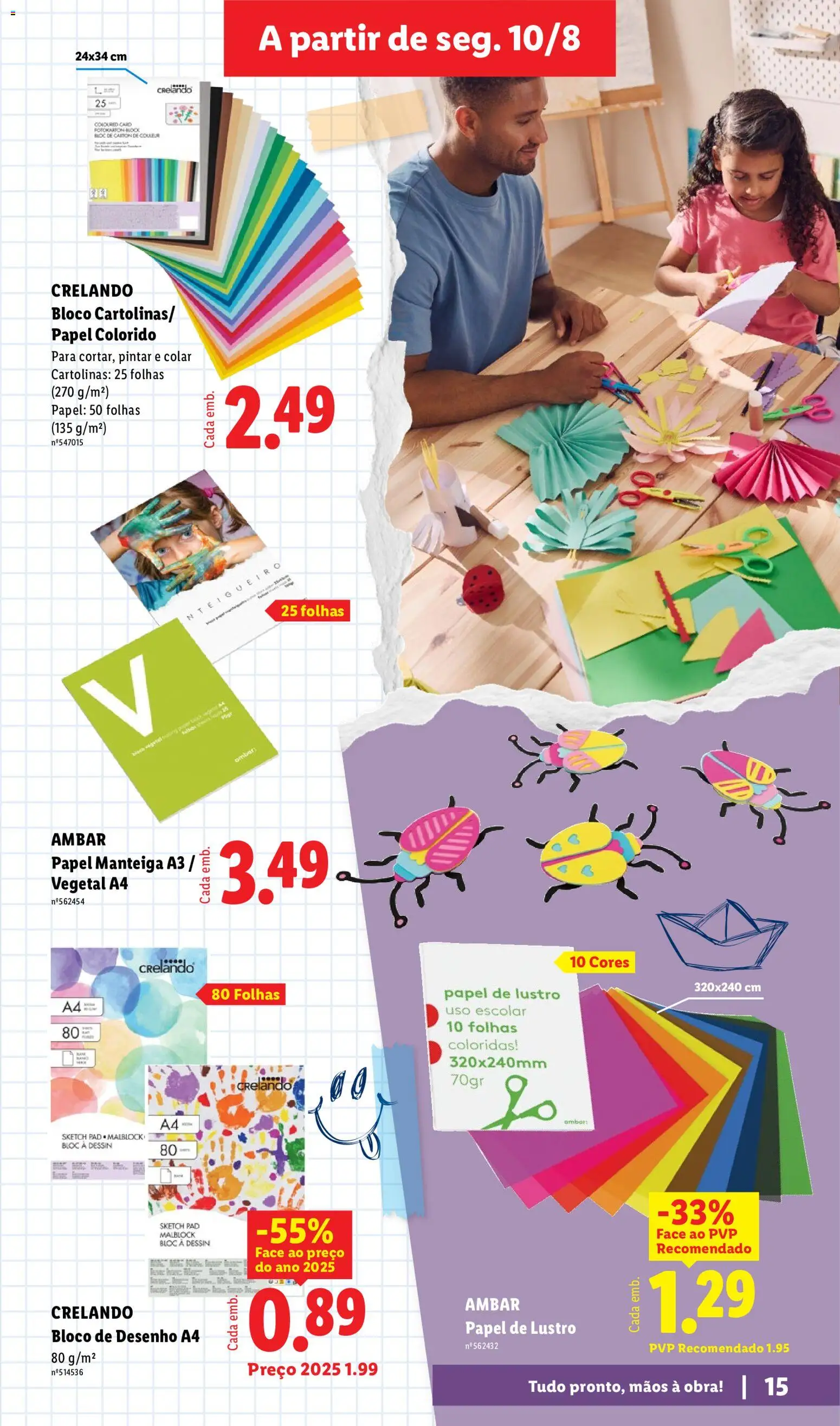 Lidl Folheto Especial │ válido de 10/08/2026 | Página: 15 | Produtos: Colar, Manteiga