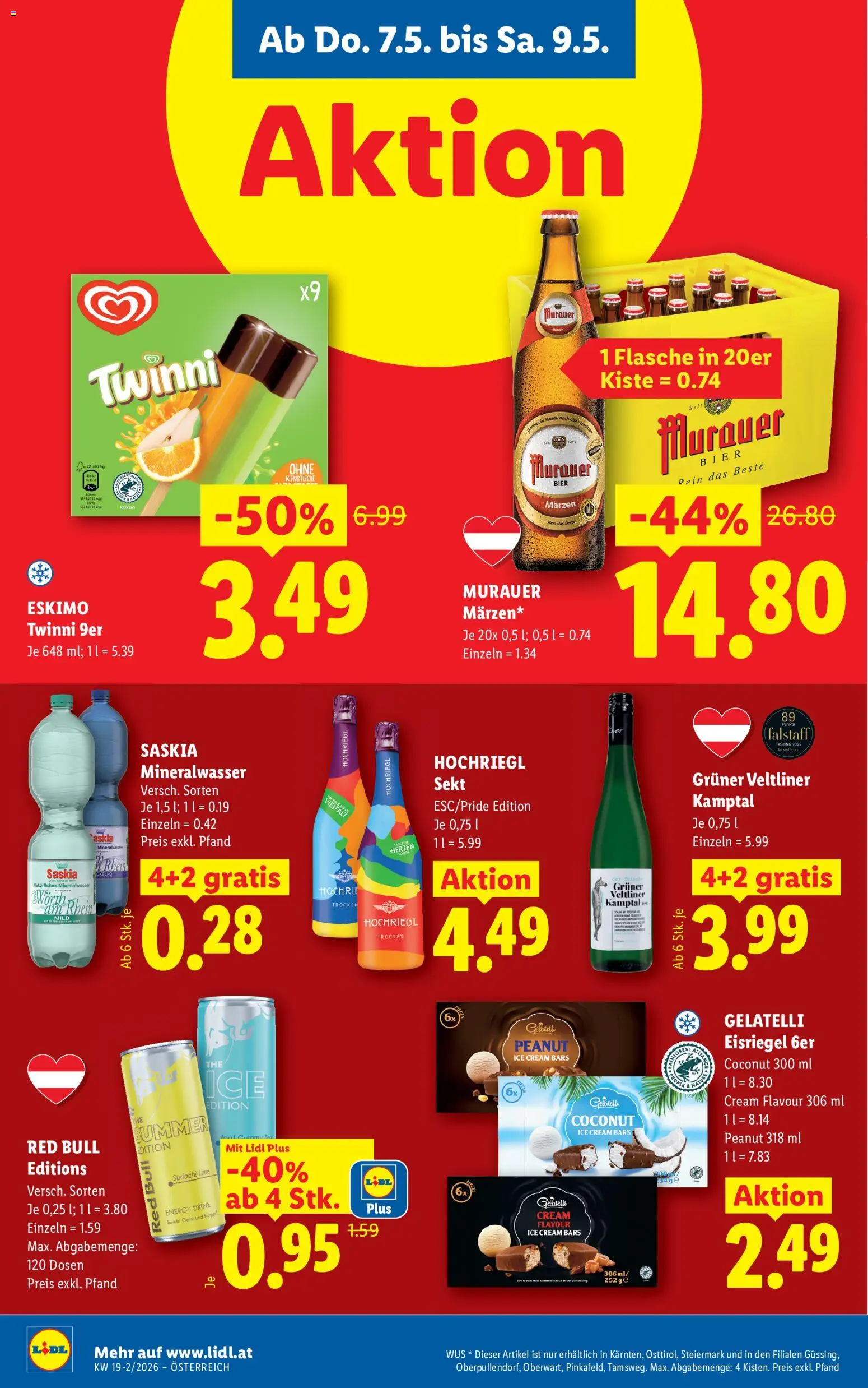 Lidl Flugblatt - Oberpullendorf, Güssing, Oberwart gültig ab 07.05.2026 | Seite: 12 | Produkte: Bier