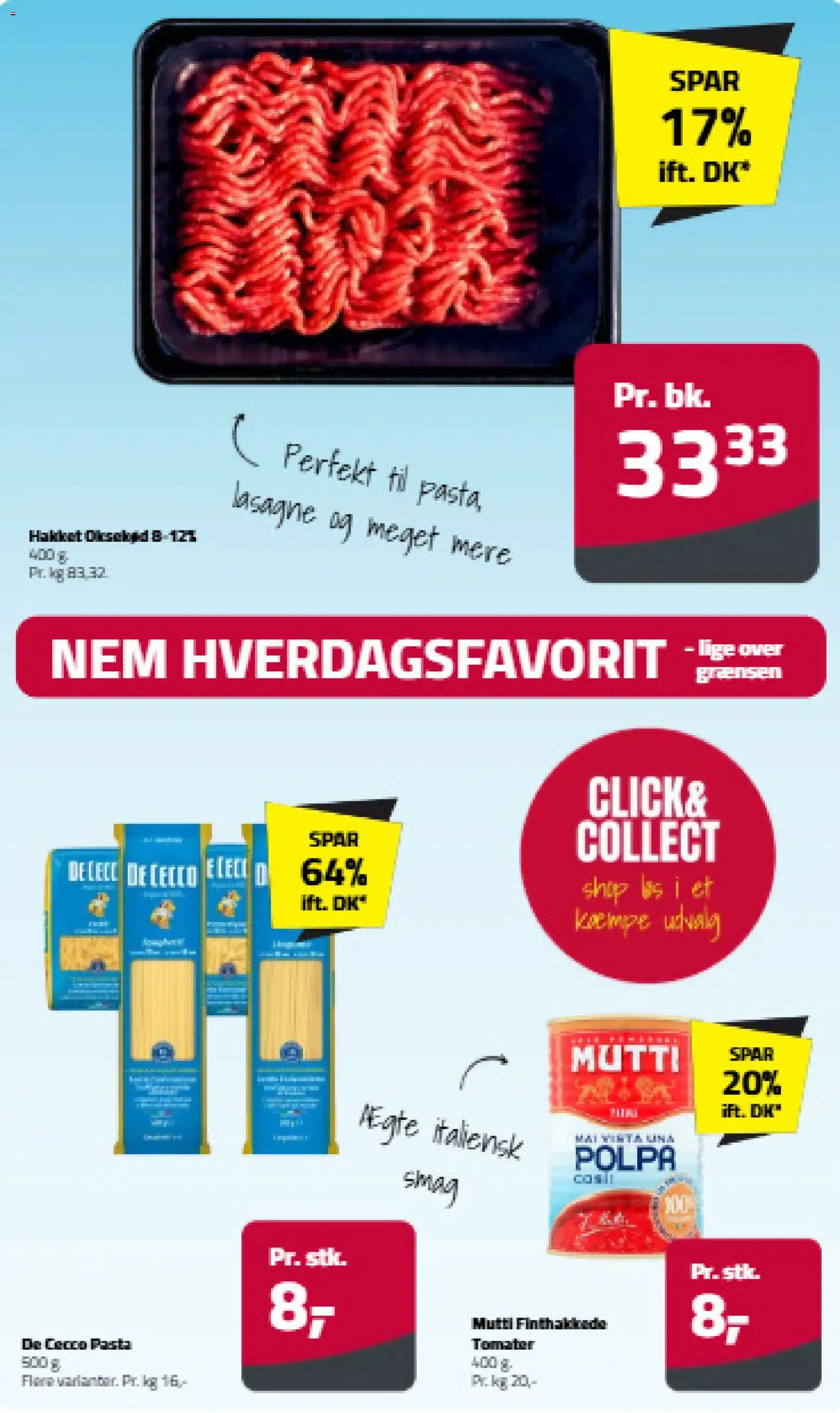 Fleggaard tilbudsavis – gyldig fra 08/07/2026 | Side: 2 | Produkter: Tomater, Pasta, Oksekød, Carpete