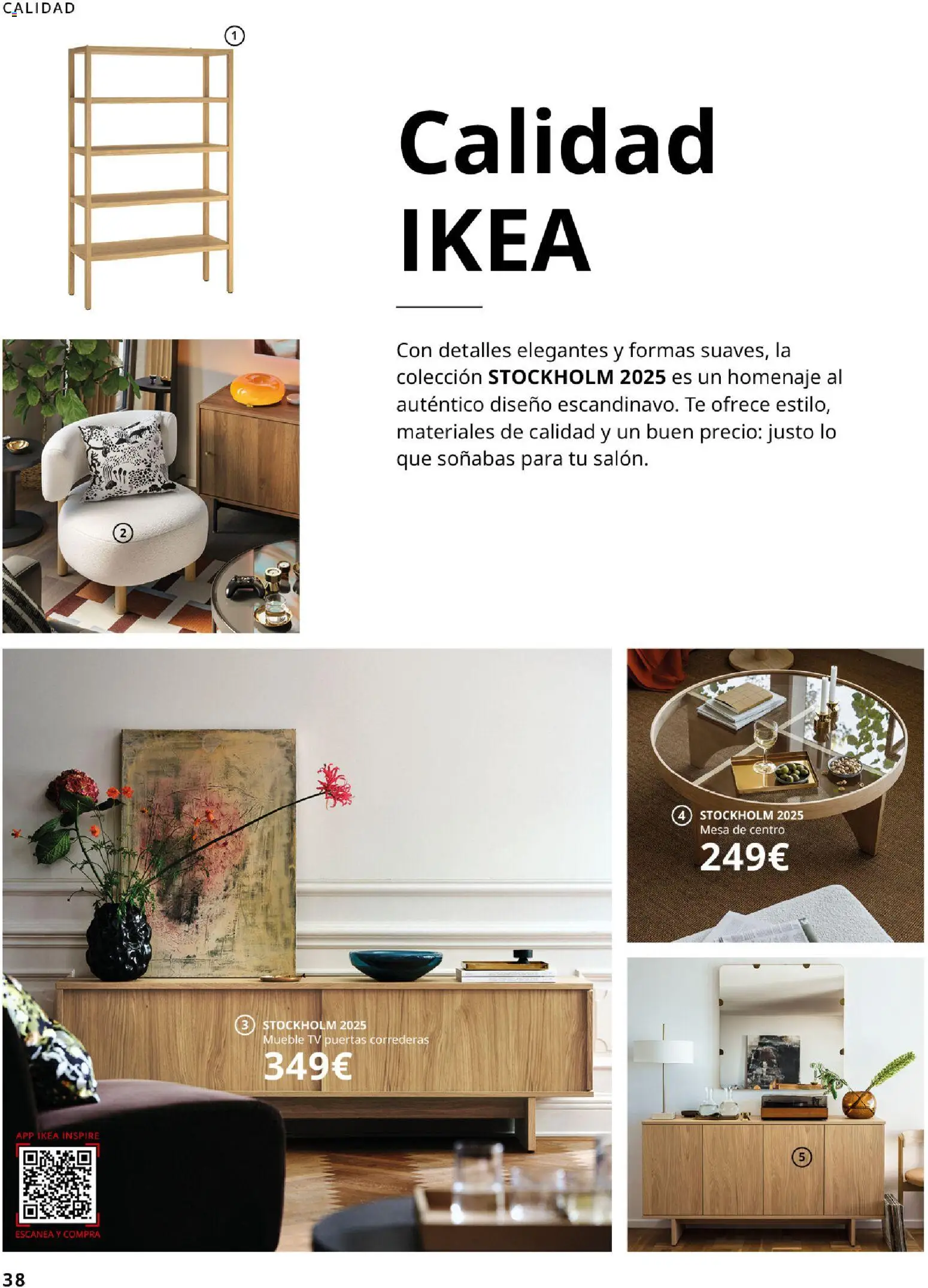 IKEA - Salones │ válido desde el 01/09/2026 | Página: 38 | Productos: Té, Mesa, Puertas