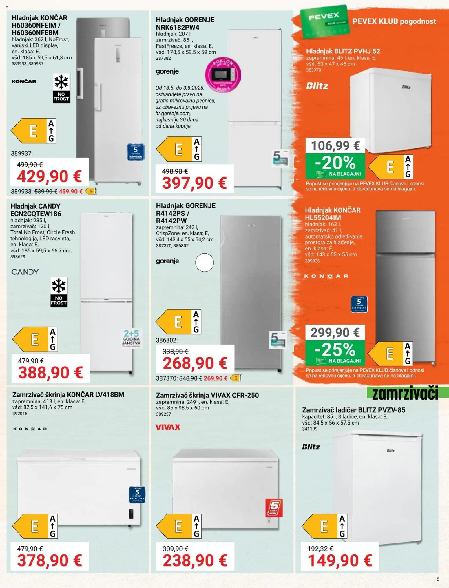Pevex katalog | vrijedi od 25.06.2026 | Stranica: 5