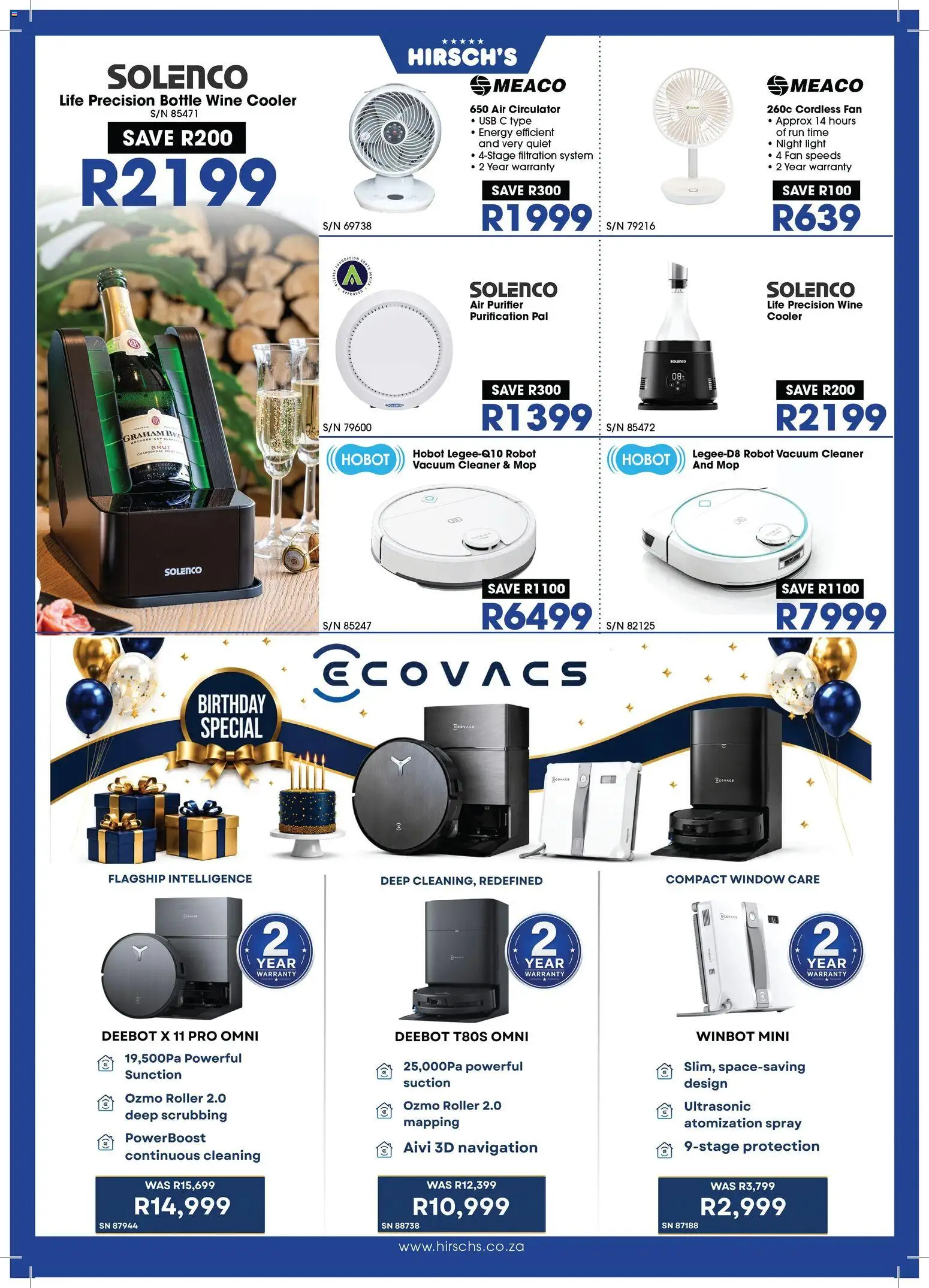 New Hirsch's catalogue – valid from 21/08/2026 | Page: 40 | Products: USB, Air purifier, Mop, Wine