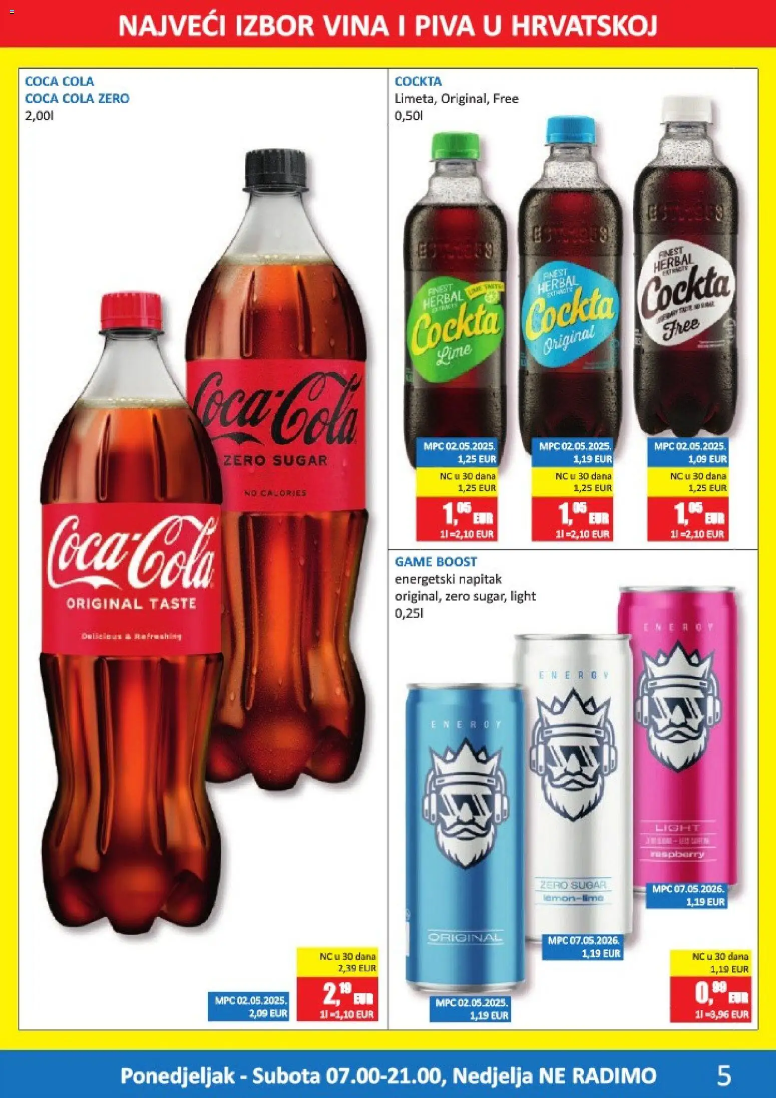 Vrutak katalog | vrijedi od 11.05.2026 | Stranica: 5 | Proizvodi: Coca cola