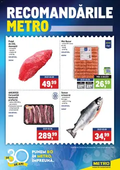 Ofertele Metro valabile de la 27.07.2026