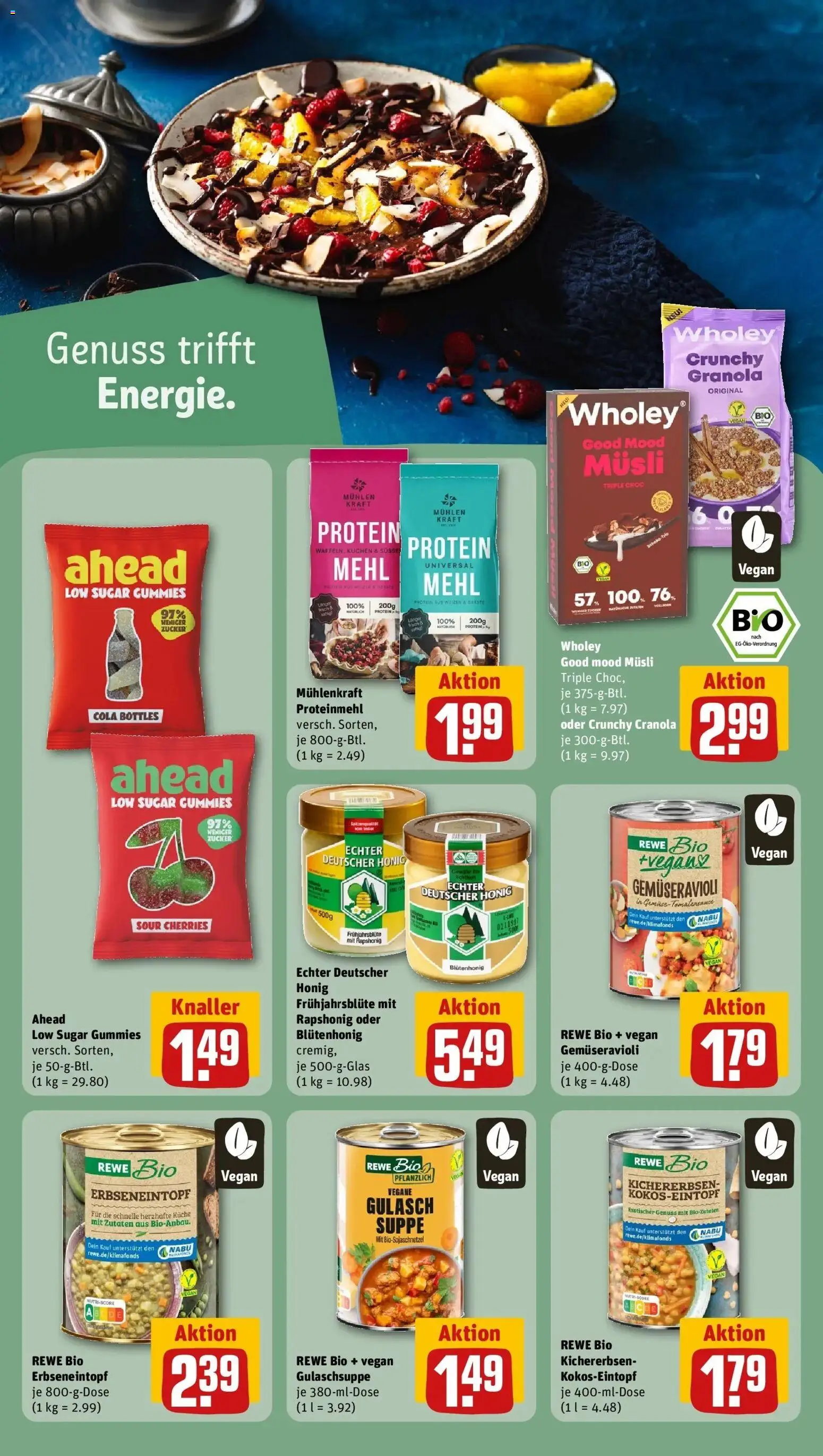 Rewe Prospekt Habichtswald/Ehlen	 – gültig ab 02.03.2026 | Seite: 22 | Produkte: Mehl, Küche, Zucker, Kuchen