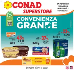 Anteprima del volantino Conad - Convenienza grande valido a partire dal 19.05.2026
