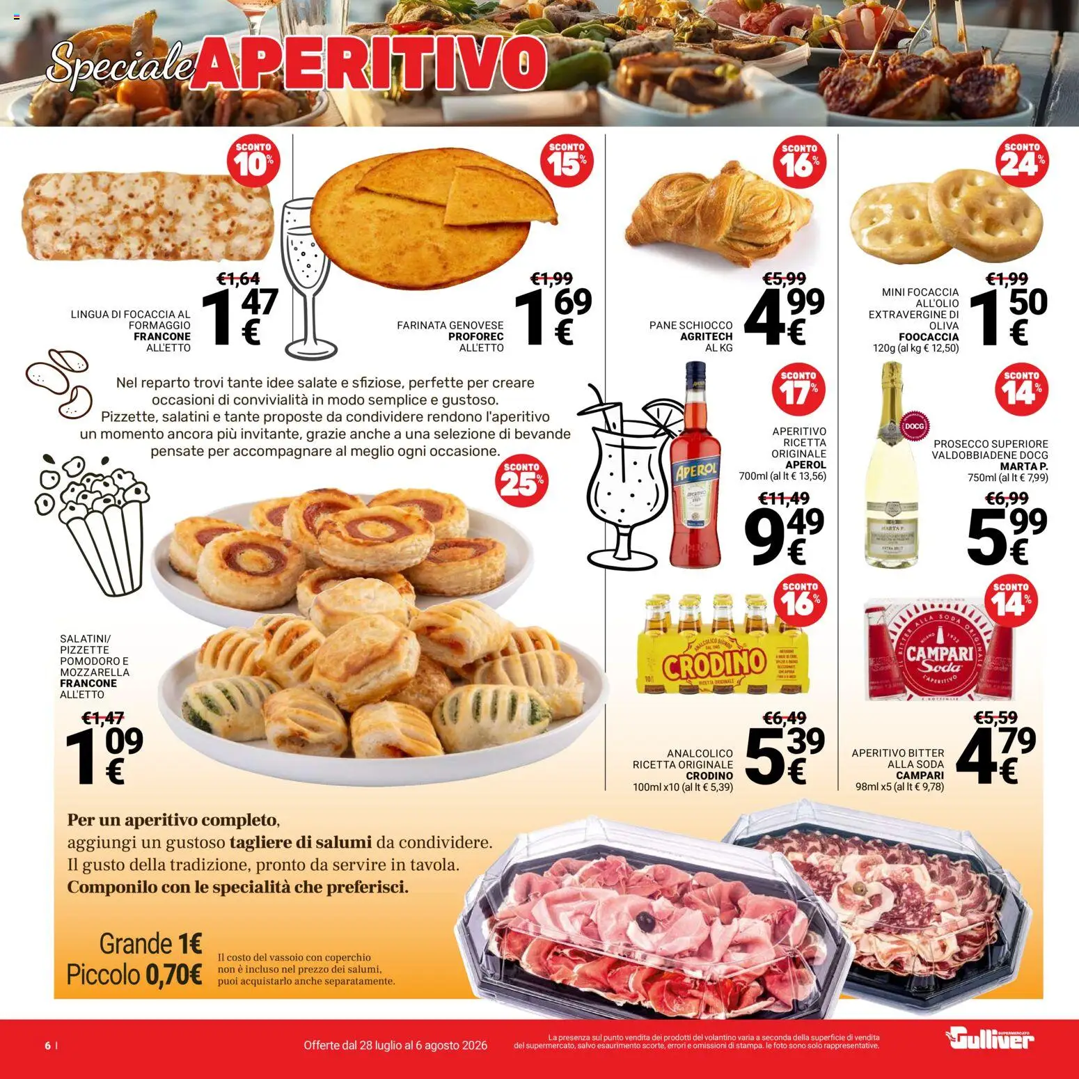 Volantino Gulliver del 28/07/2026 | Pagina: 6