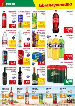 Jager katalog akcije – veljaven od 08.07.2026 | Stran: 12 | Izdelki: Sirup, Vino, Ananas, Voda