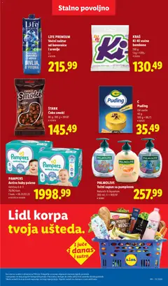 PALMOLIVE, Tečni sapun sa pumpicom, Naturals ili Aquarium, 300 ml; 1l = 859.97 - pregled Lidl kataloga - važi od 18.06.2026 | Strana: 47