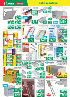 Jager katalog akcije – veljaven od 16.09.2026 | Stran: 6 | Izdelki: Kos, Stopnice, Lepilo, Vrata