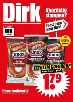 Dirk folder / publicité - Voorbeeld van een folder van Dirk, geldig van 07/10/2026