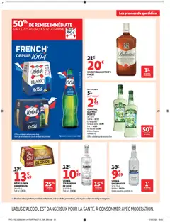 Auchan folder / publicité - Voorbeeld van een folder van Auchan, geldig van 02.06.2026 | Pagina: 29 | Producten: Whisky, La, Nice, Beltéri ajtó