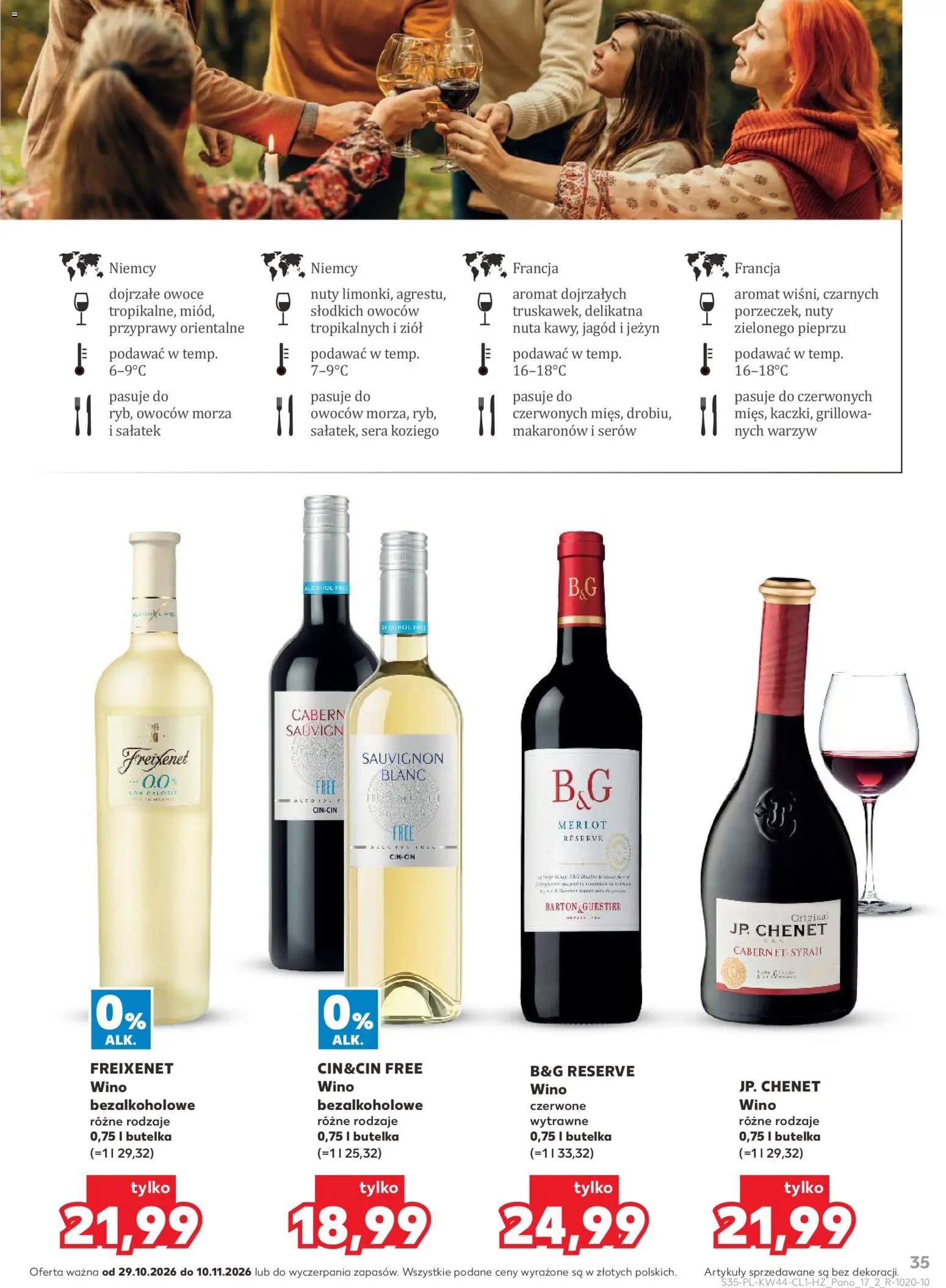 Kaufland Polsko leták - Barek od 29.10.2026 | Strana: 35 | Produkty: Merlot