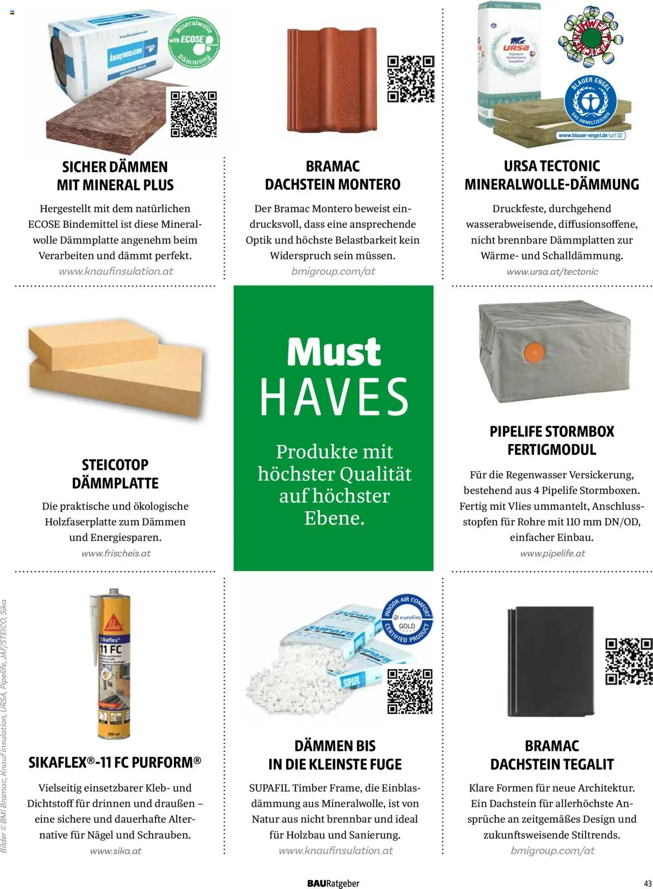 Hagebau Katalog Baurategeber gültig ab 07.04.2025 | Seite: 43
