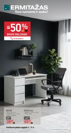 ERMITAŽAS leidinys galioja nuo 2026.08.03