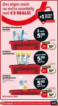 Kruidvat folder - Voorbeeld van een folder van Kruidvat, geldig van 29/09/2026 | Pagina: 6 | Producten: Borstels, Peer, Kaart
