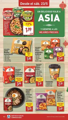 Vista previa ASIA GREEN GARDEN® Bol de fideos udon, - Agridulce, - Kimchi, - Soja y jengibre, 249 g válido desde el 18.05.2026 | Página: 26