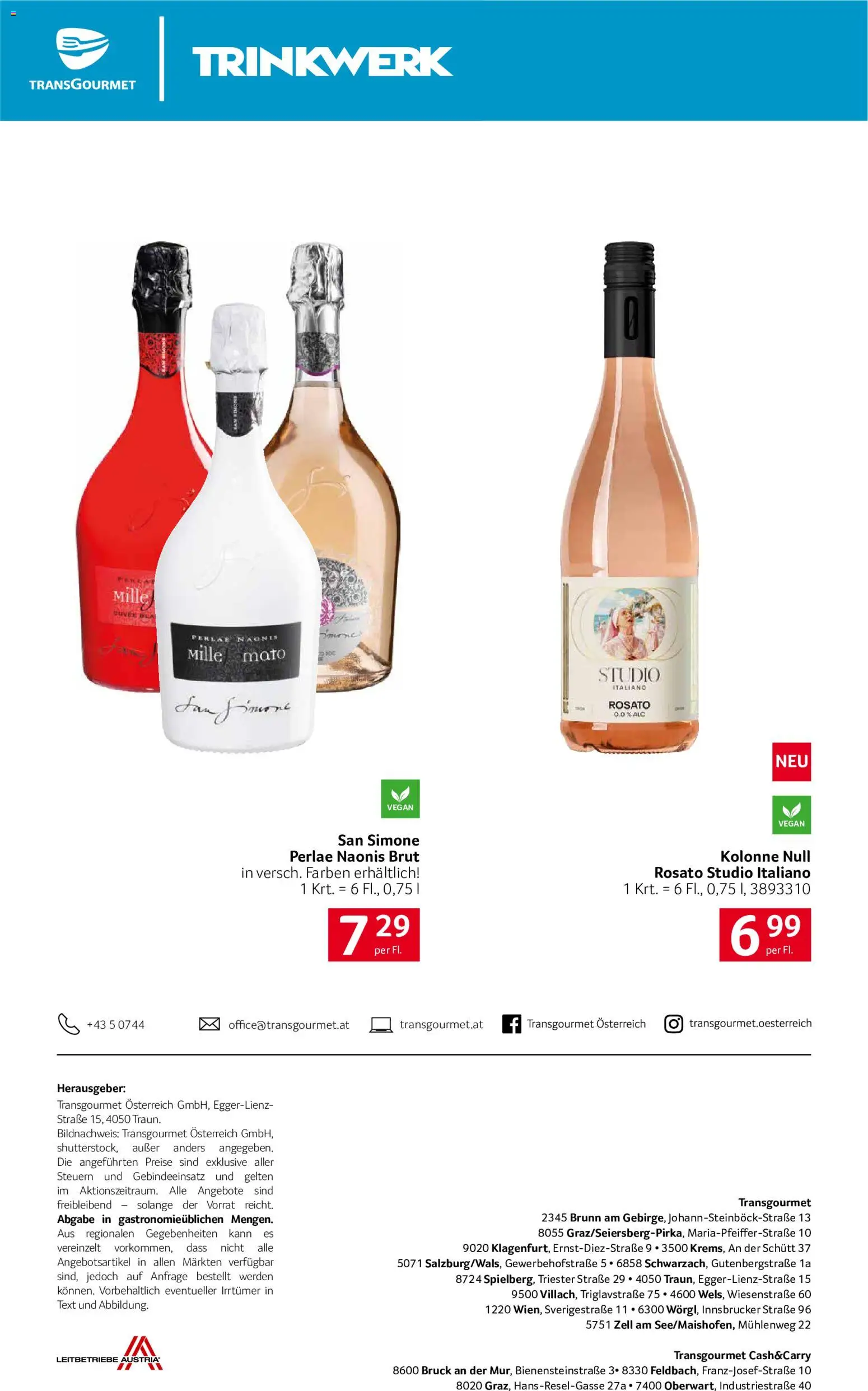 Transgourmet Sommer Genuss Im Glass gültig ab 04.05.2026 | Seite: 24
